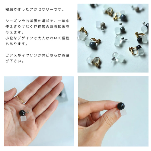 metalwork WAKA / 鬼灯のピアス・イヤリング