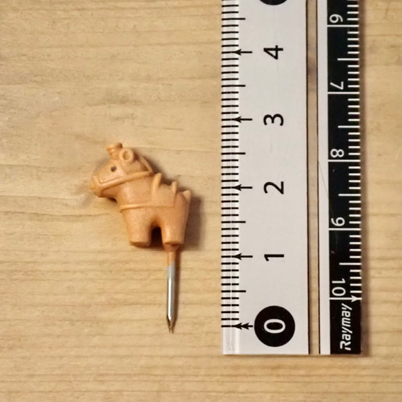 苔テラリウム用フィギュア『ハニワ馬』テラコッタ色or白色 13枚目の画像