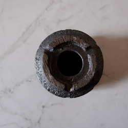 3号窯変黒鉢845　塊根植物　多肉植物　盆栽　植木鉢　作家鉢　鉢皿　沖縄 7枚目の画像