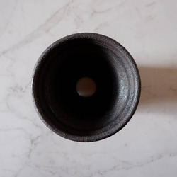 3.5号窯変黒鉢846　塊根植物　多肉植物　盆栽　植木鉢　作家鉢　鉢皿　沖縄 5枚目の画像