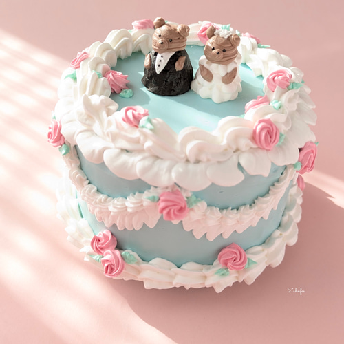 オルゴールケーキ（ウェディング） 立体・オブジェ Zahnfee