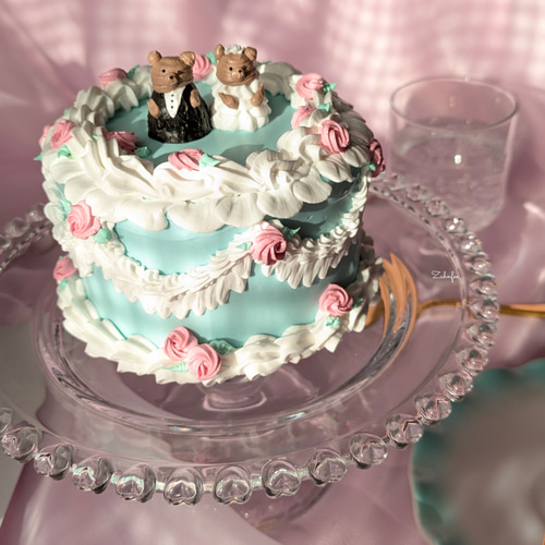 オルゴールケーキ（ウェディング） 立体・オブジェ Zahnfee