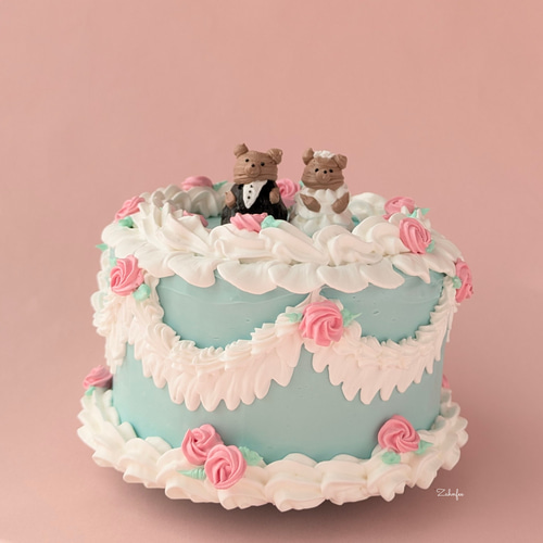 オルゴールケーキ（ウェディング） 立体・オブジェ Zahnfee