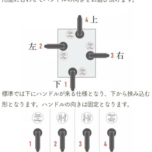 完全オーダーメイド！オリジナル◎エンボッサー♡エンボススタンプ♡ オリジナル エンボッサー♡エンボススタンプ ショップロゴ