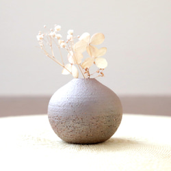 薪窯焼成】赤陶土の焼締一輪挿し 一輪挿し・花瓶・花器 TSUCHI-HANAKI