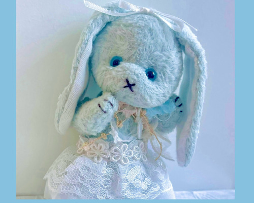 テディベア　うさぎ　ハンドメイド ❁18日迄の価格❁ 0b12a2b399b3de15fbb4f8723c67cf