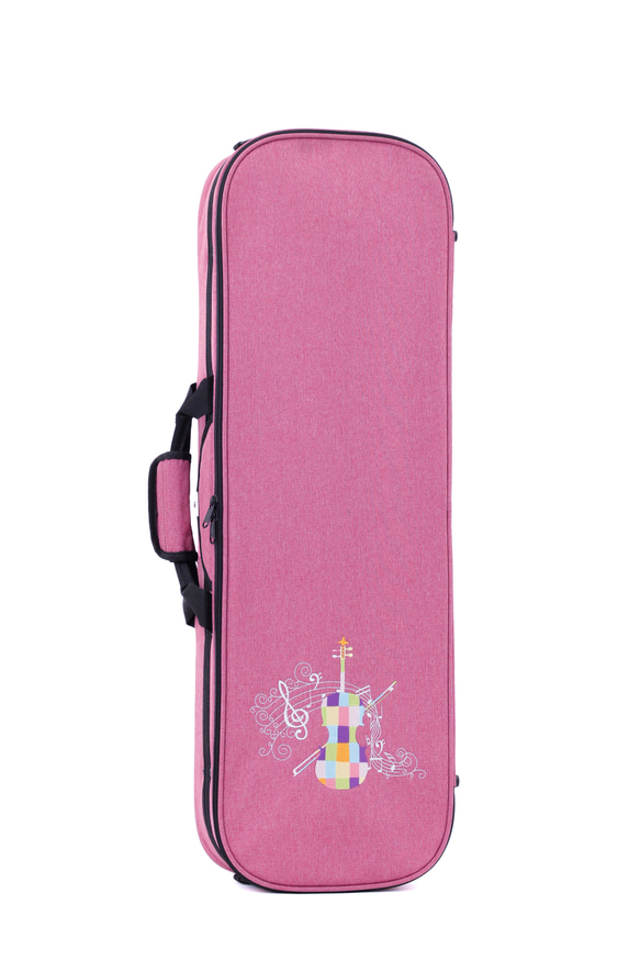 刺繍バイオリンケース(ピンク)