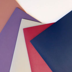 【数量限定】【国産牛革・A4サイズ】スムースレザー 《 京 》オーバーキップ 6枚目の画像