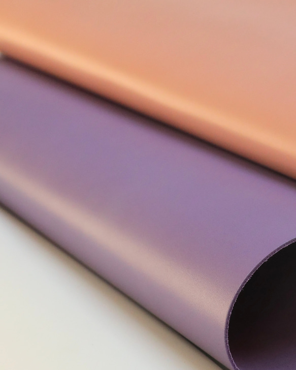 【数量限定】【国産牛革・A4サイズ】スムースレザー 《 京 》オーバーキップ 4枚目の画像