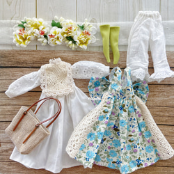 ♡ブライス　アウトフィット　ブラウス　スカート　セット ブライスアウトフィット 可愛いお洋服セット その他人形 Doll