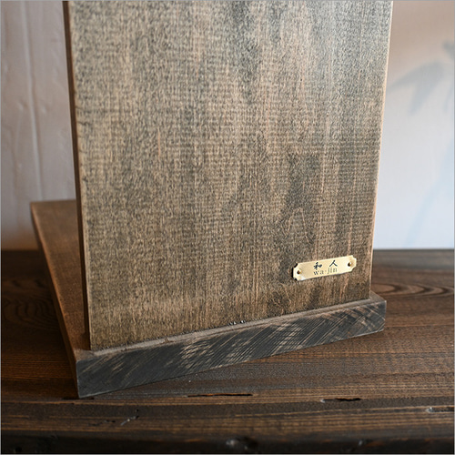 メープル無垢材 本立て ブックスタンド 木製 卓上 斜め シンプル