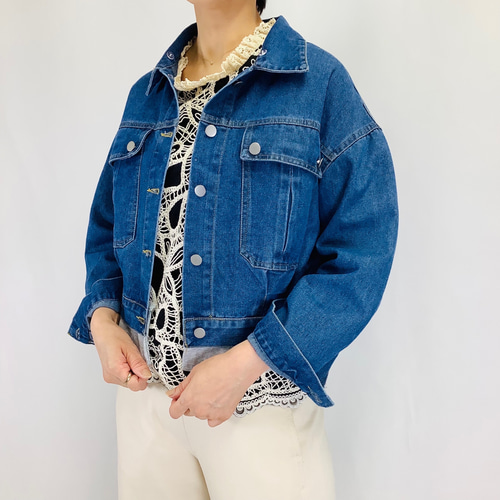 ⭐️100% a hundred percent ⭐️デニムジャケット UNUSED アンユーズド US2264 Padded denim jacket (USED) パ