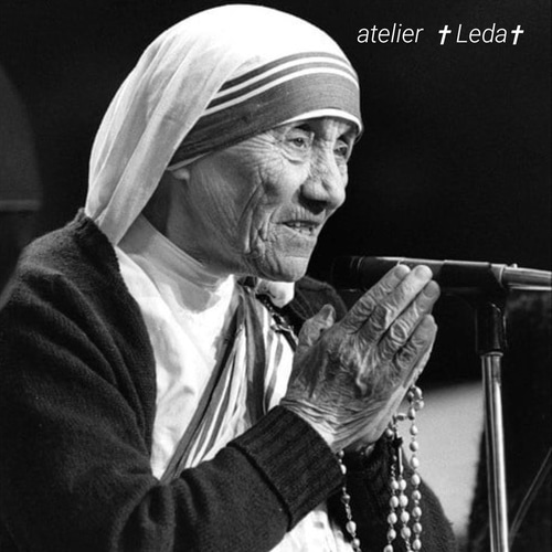 ☆ヨブの涙 ロザリオ☆Job's Tears Rosary マザー・テレサの