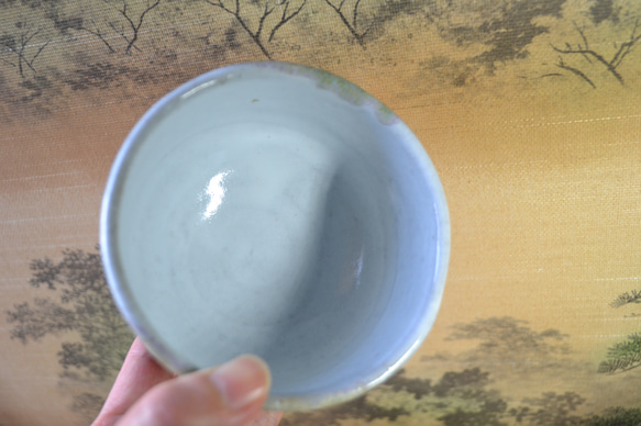 【新着！】三彩釉　一服碗　いっぷく碗　★萩焼　陶器 10枚目の画像