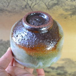 【新着！】三彩釉　一服碗　いっぷく碗　★萩焼　陶器 11枚目の画像