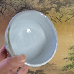 【新着！】三彩釉　一服碗　いっぷく碗　★萩焼　陶器 12枚目の画像