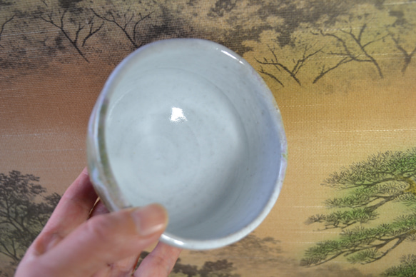 【新着！】三彩釉　一服碗　いっぷく碗　★萩焼　陶器 12枚目の画像