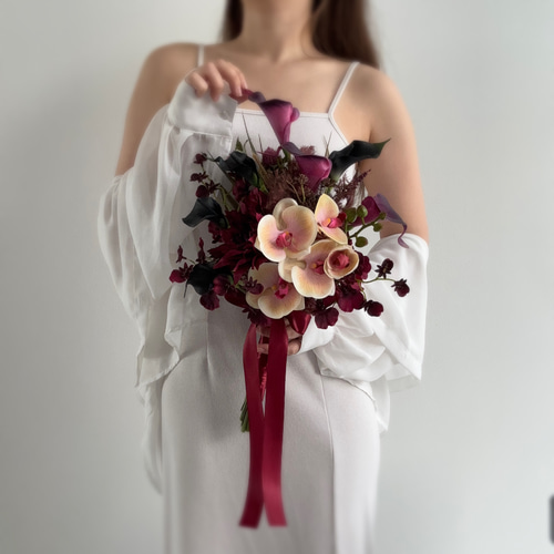 ウェディングブーケ　アーティシャルフラワー アーティフィシャルフラワーで Wedding bouquet #アーティシャル