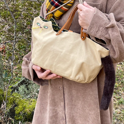 ツンデレ猫さん　お出かけトートバッグ　 8枚目の画像