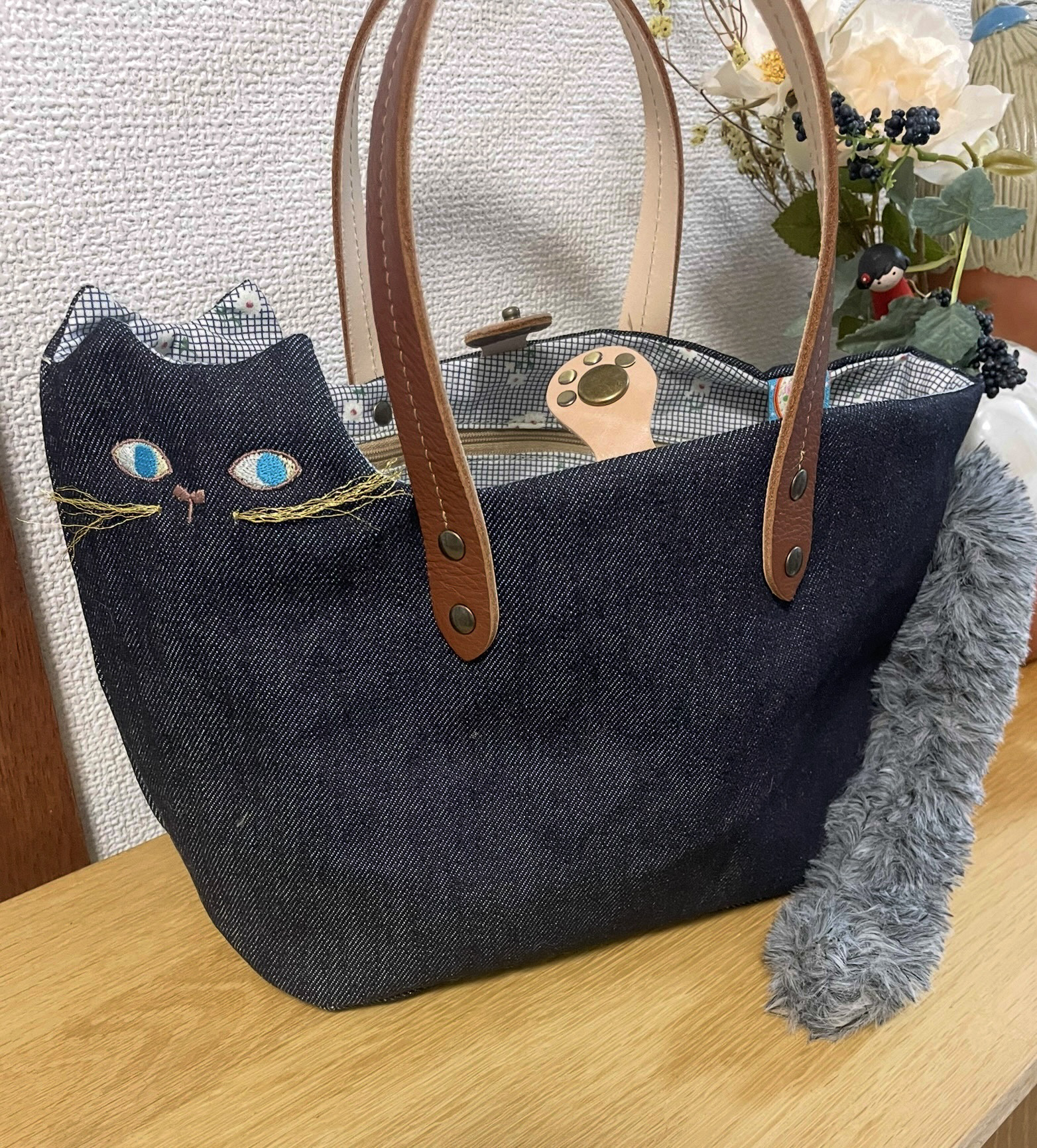 ネコさんのトートバッグ
