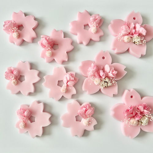 桜香る 桜咲くプチサイズアロマワックスサシェ ︎無料ラッピング