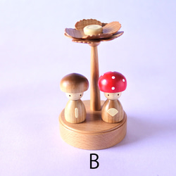 ひな人形　Flower and Mushroom 5枚目の画像