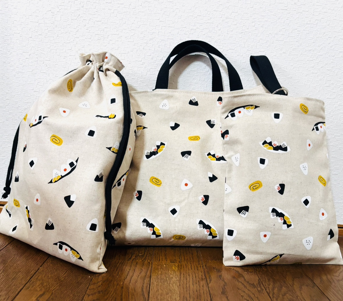 ★入園、入学★レッスンバッグ、お着替え袋、シューズ袋セット