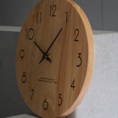 壁掛け時計 おしゃれ 掛け時計 木製 人気 30cm 静音 連続秒針 シンプル