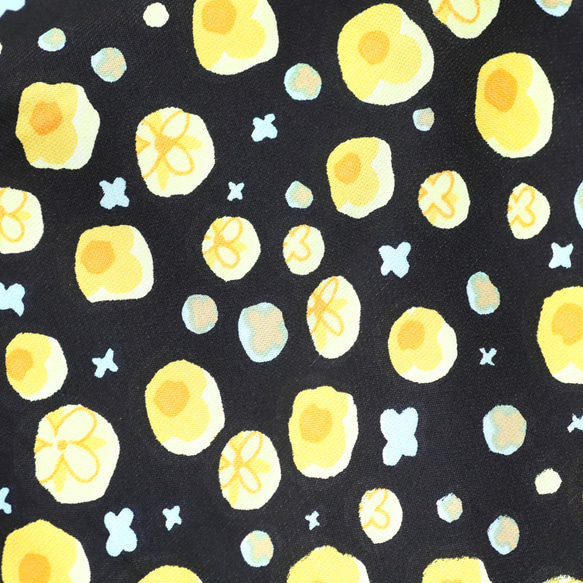 【着分販売】イタリア製／シルクオーガンジ　ミモザ風　～シルク100％～ 7枚目の画像