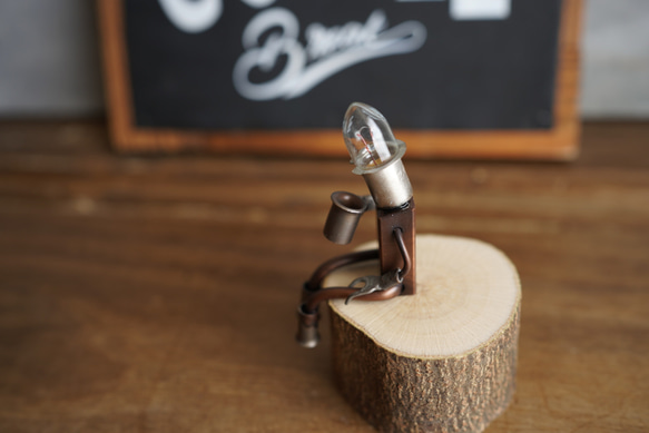 　腰掛けランプマン　「コーヒーブレイク」 2枚目の画像