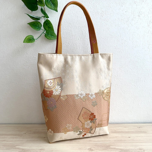 ★専用になりました★12日までの出品❤帯リメイクハンドバック❤お姫様❤ 12日までの出品❤帯リメイクハンドバック❤お姫様❤ショルダー紐