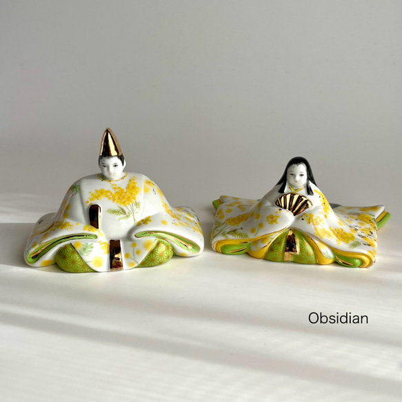 ポーセリンのおひなさま