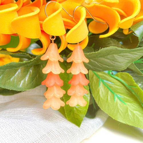 ハワイ プアケニケニ ピアス イヤリング (5連／イヤリング・金属