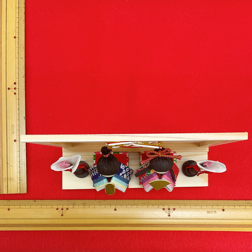 雛飾り【弥生雛】親王雛 豆雛 ぼんぼり お雛様 ひな祭り 初節句 3月