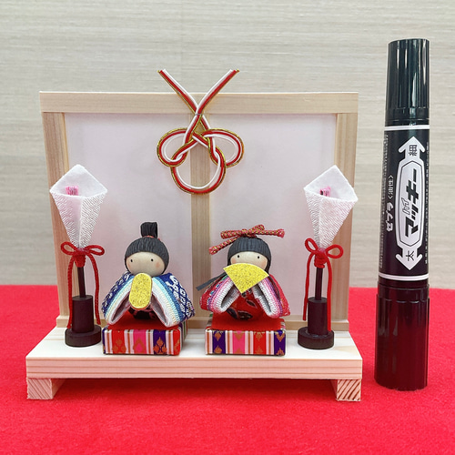 雛飾り【弥生雛】親王雛 豆雛 ぼんぼり お雛様 ひな祭り 初節句 3月