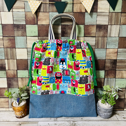 ☆新作☆ 寿司 おにぎり 和食 レッスンバッグ 絵本袋 お稽古バッグ 塾