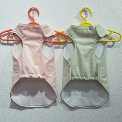 犬服♪着脱簡単な春夏用のタンクトップ(小型犬SS～Sサイズ) 2枚目の画像