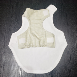 犬服♪着脱簡単な春夏用のタンクトップ(小型犬SS～Sサイズ) 4枚目の画像