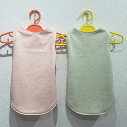 犬服♪着脱簡単な春夏用のタンクトップ(小型犬SS～Sサイズ) 1枚目の画像