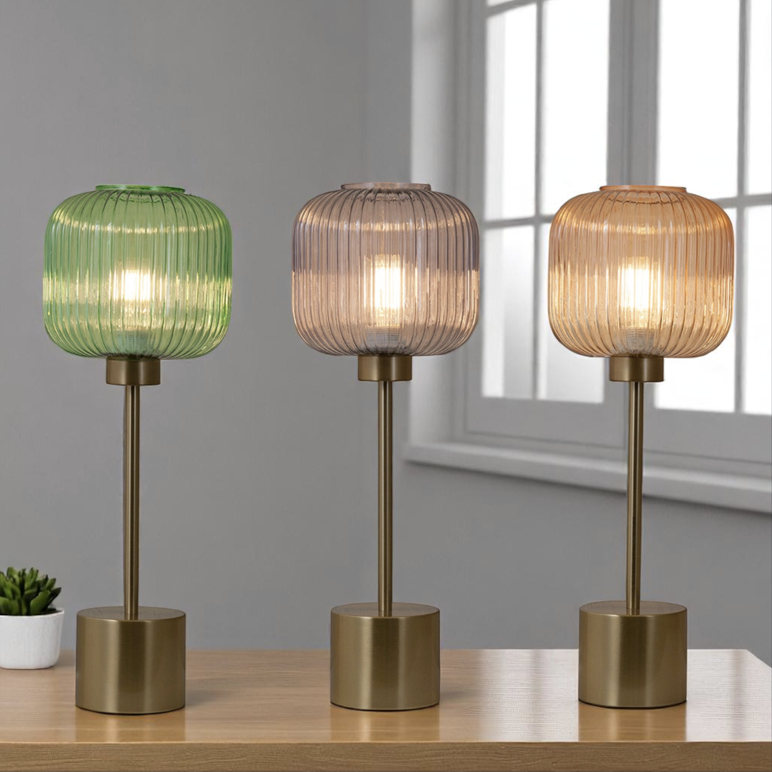 【LED電球付き】テーブルランプ（1灯）クリュスタリア（Crystalia）