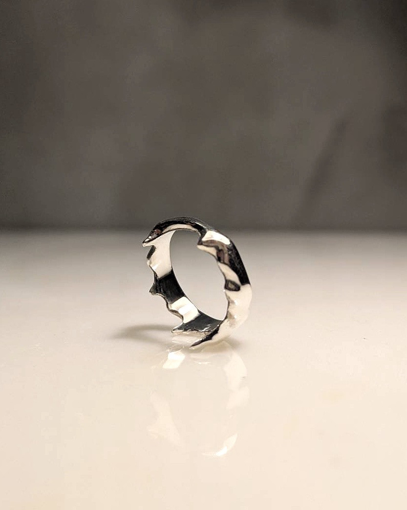 burn ring 【silver925】アートジュエリー 16,800円
