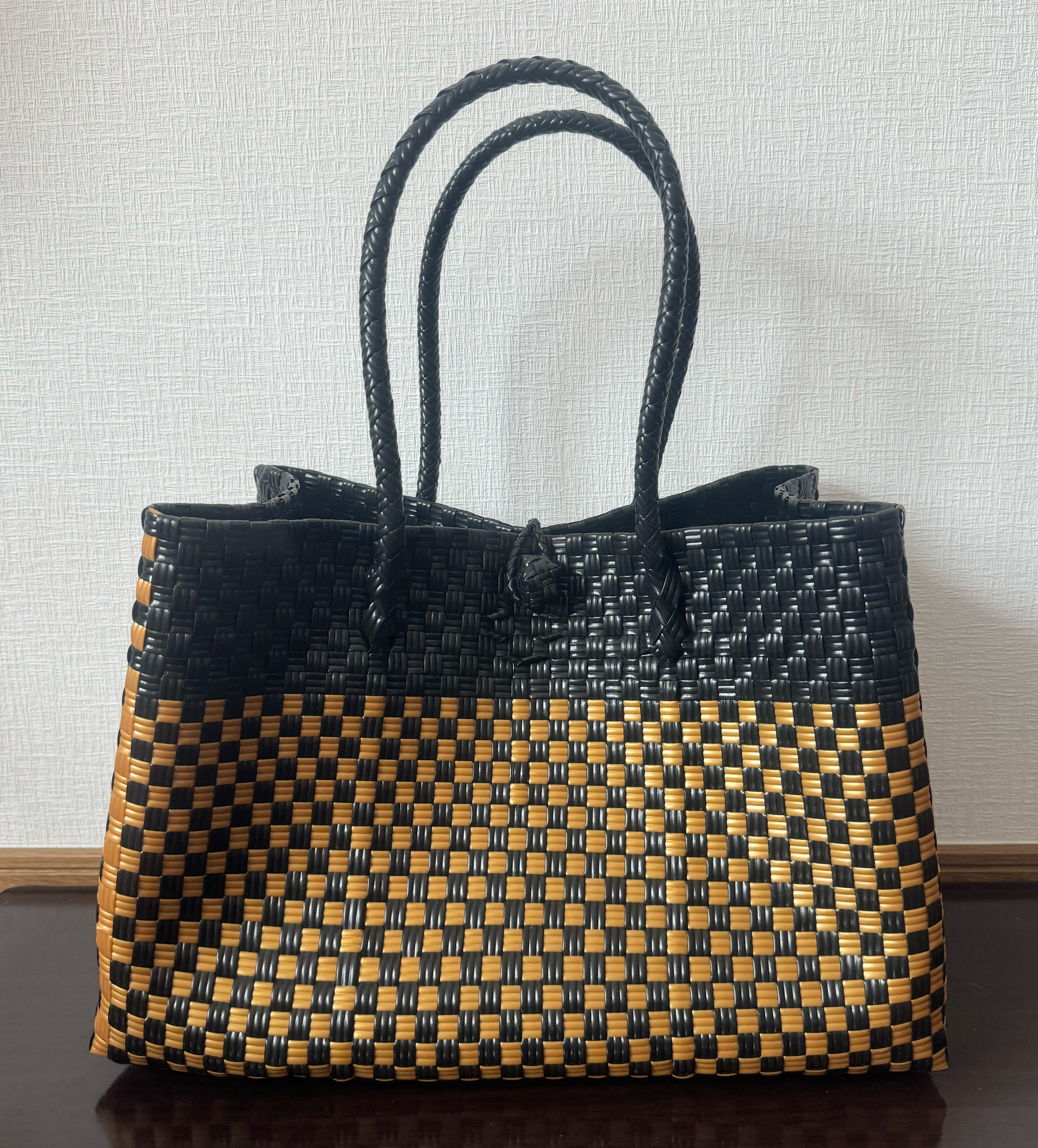 まるごと洗えるバッグ　大容量　プラカゴ　パサールバッグ　トートバッグ　メルカドバッグ　XLサイズ