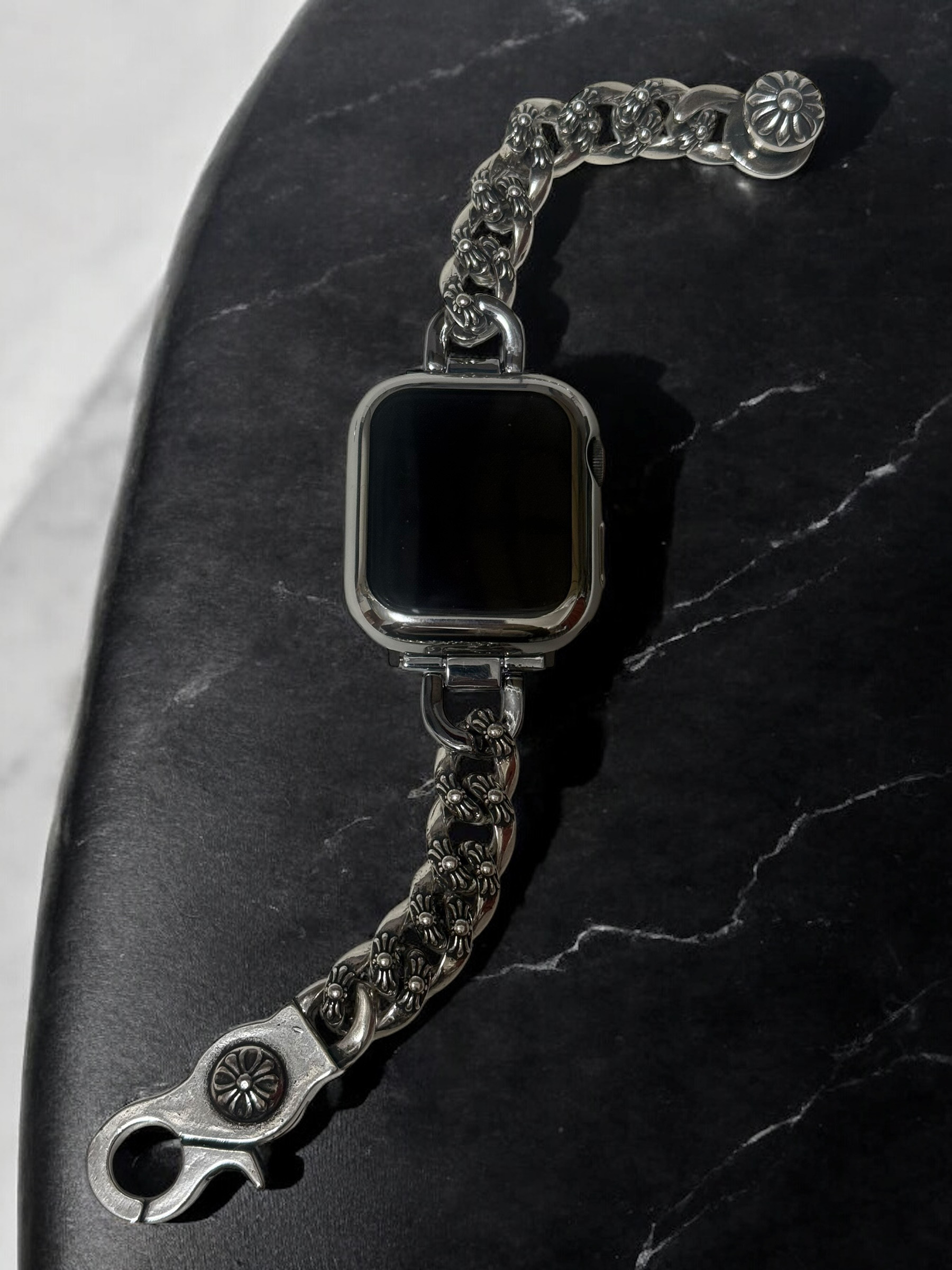 世界限定★調整可46アップルウォッチ用Apple Watchクロスカスタム画面保護