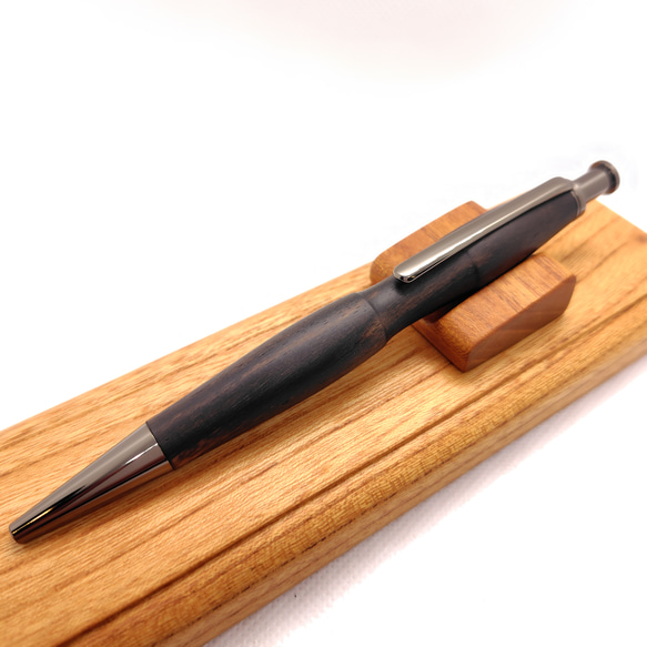 黒柿の木軸ペン 2枚目の画像