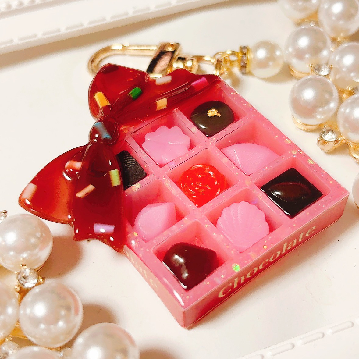 【レア】チョコボール 缶型　コインホルダー　キーホルダー（イチゴ）