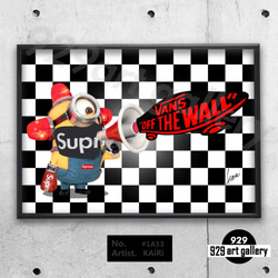 シュプリーム 絵画　アート シュプリームがアメリカ人イラストレーター フランク・フラゼッタとの