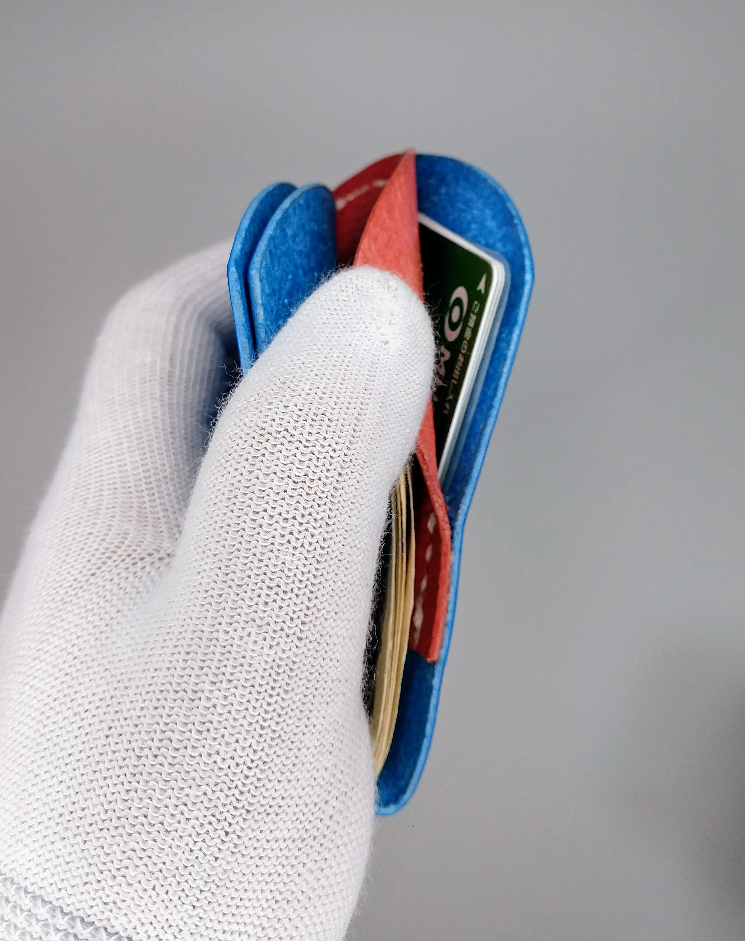 【受注生産品】スマートウォレットSW01（ｽﾘﾑ-ﾐﾆﾏﾙ-ｼﾝﾌﾟﾙ-ﾚｻﾞｰ-ﾏﾈｰｸﾘｯﾌﾟ-札ﾊﾞｻﾐ-財布）