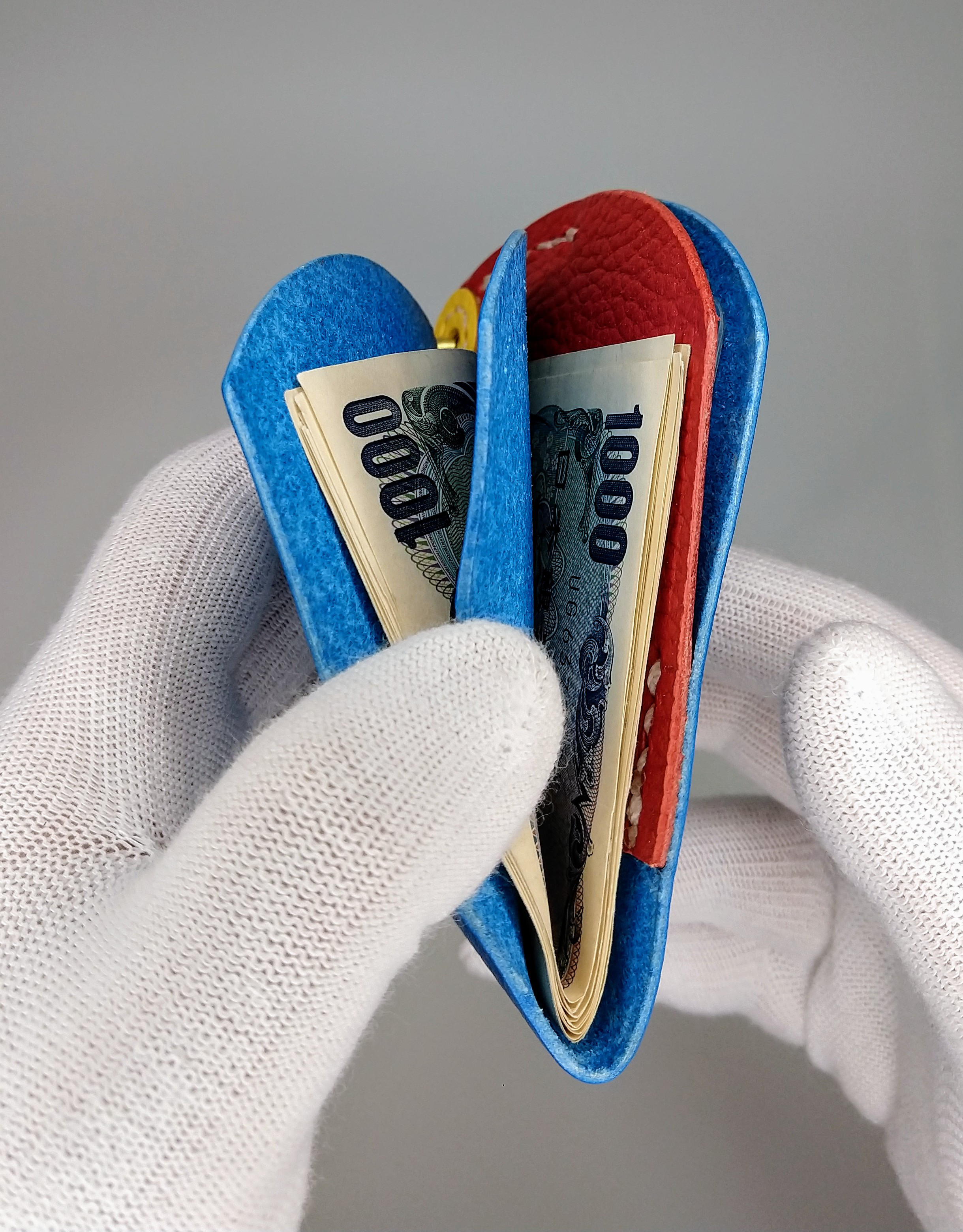 【受注生産品】スマートウォレットSW01（ｽﾘﾑ-ﾐﾆﾏﾙ-ｼﾝﾌﾟﾙ-ﾚｻﾞｰ-ﾏﾈｰｸﾘｯﾌﾟ-札ﾊﾞｻﾐ-財布）