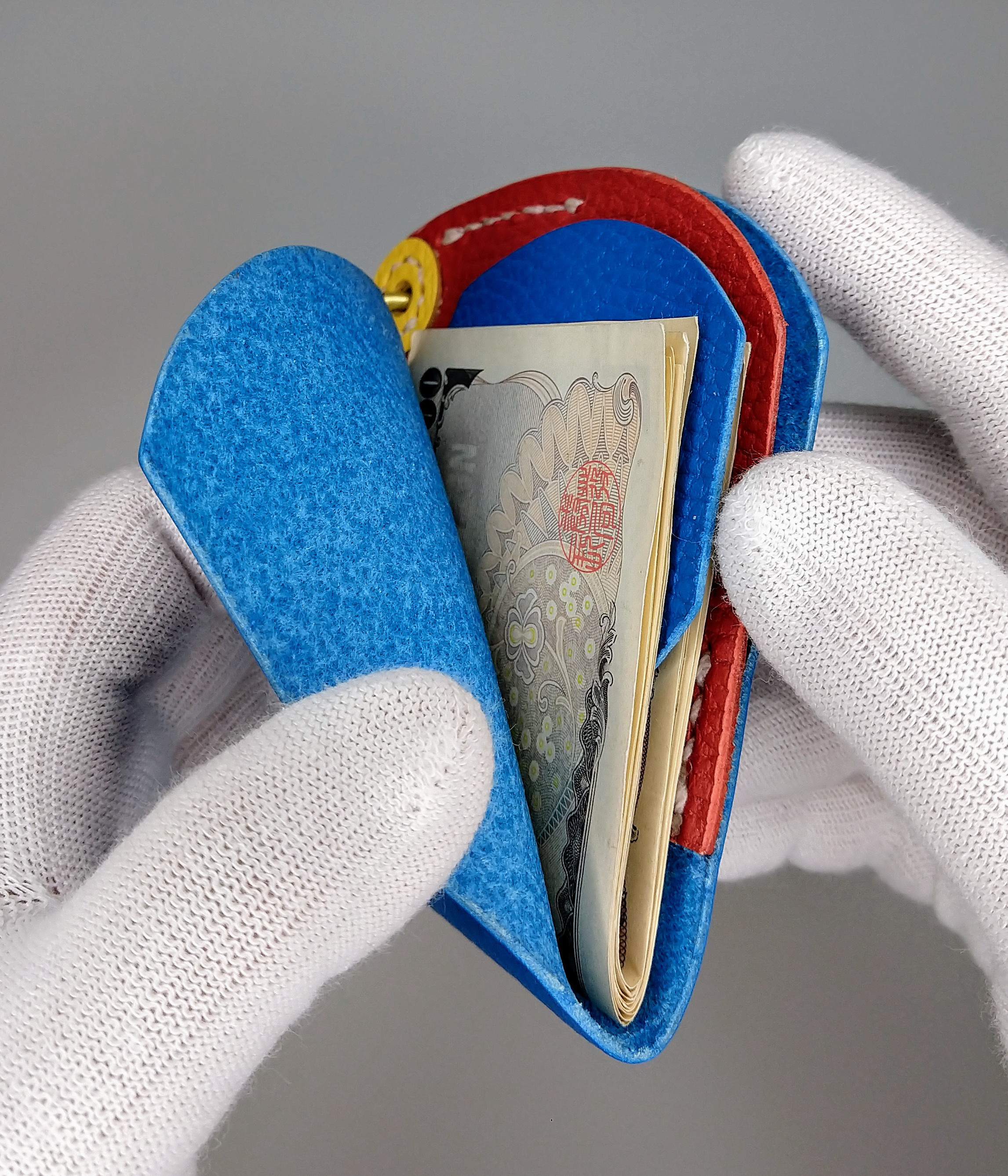 【受注生産品】スマートウォレットSW01（ｽﾘﾑ-ﾐﾆﾏﾙ-ｼﾝﾌﾟﾙ-ﾚｻﾞｰ-ﾏﾈｰｸﾘｯﾌﾟ-札ﾊﾞｻﾐ-財布）