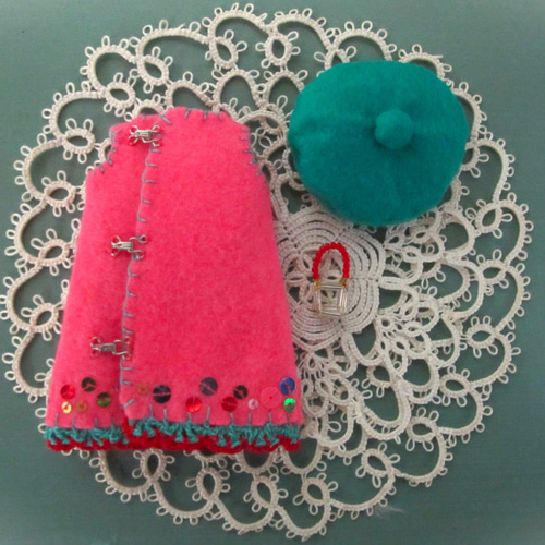 レトロリカちゃん（復刻版初代リカちゃん)用 お洋服 アウトフィット